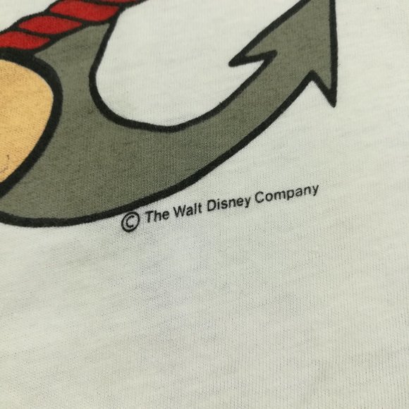 Vintage Mickey Mouse Florida T-Shirt Sailor Nautical Sailing Sherry Mens Large - Picture 3 of 11